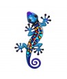 ORIGEN Home Decor - Adorno pared lagarto  Adorno Pared | Jardin Azul - 1x15x28 cm