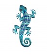 ORIGEN Home Decor - Adorno pared lagarto  Adorno Pared | Jardin Azul - 1x19x39 cm