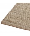 ORIGEN Home Decor - Alfombra artesana  Textil Hogar | Alfombras Marrón - 1x55x85 cm