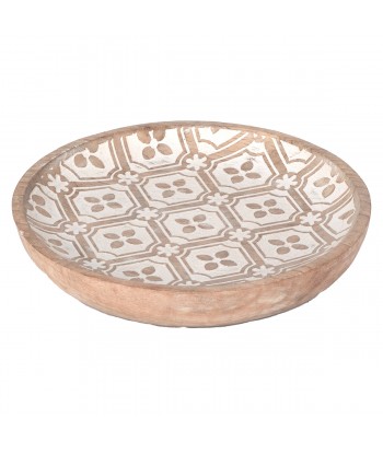 ORIGEN Home Decor - Bandeja vaciabolsillos  Decoracion | Bandejas Marrón - 2x16x16 cm