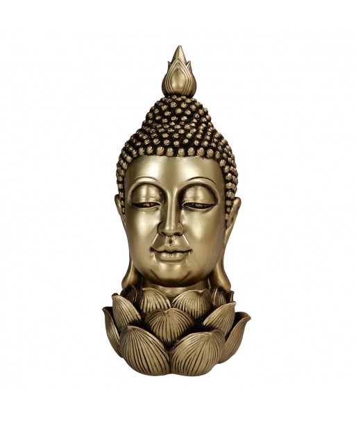 ORIGEN Home Decor - Figura Buda  Figuras | Budas Dorado - 27x13x13 cm