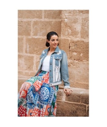 Isla Bonita Moda By SIGRIS - Chaqueta de Invierno para Mujer, Estilo Bohemio y Elegante