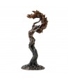 ORIGEN Home Decor ?Rbol De La Vida Ninfa Bronce Figura Diosa Gris 25x12x10cm