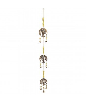 ORIGEN Home Decor Adorno Movil arbol de vida Colgantes Metal | Colgante de metal Multicolor - 70x7x2cm