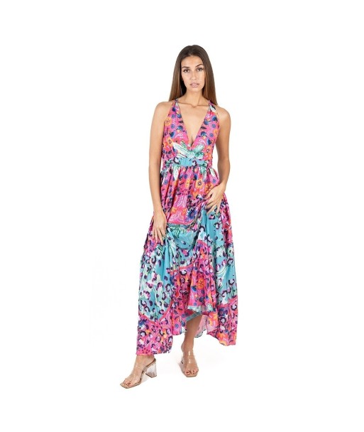 Isla Bonita Moda By SIGRIS - Vestido Largo Midi para Mujer, Elegante y Moderno