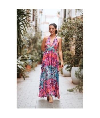Isla Bonita Moda By SIGRIS - Vestido Largo Midi para Mujer, Elegante y Moderno
