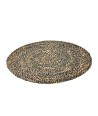 ORIGEN Home Decor Alfombra Alfombras Gris Redondo 1x90x90cm - Decoración Hogar Resistente y Duradera
