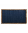 ORIGEN Home Decor Alfombra Alfombras | Alfombra de Entrada Azul Rectangular - 1x80x50cm
