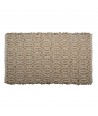 ORIGEN Home Decor Alfombra Alfombras | Alfombra de Entrada Marrón Rectangular - 1x120x70cm