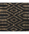 ORIGEN Home Decor Alfombra Alfombras | Alfombra de Entrada Negro Rectangular - 1x80x50cm