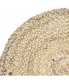 ORIGEN Home Decor Alfombra de Yute Redonda | Decoración Rústica y Boho - 90cm