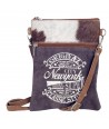 ORIGEN Home Decor Bandolera con estampado Bolsos Y Sombreros | Bolso de hombro Negro - 24x18x2cm