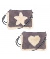ORIGEN Home Decor Bandolera estrella Bolsos Y Sombreros | Bandolera Negro - 18x25x2cm