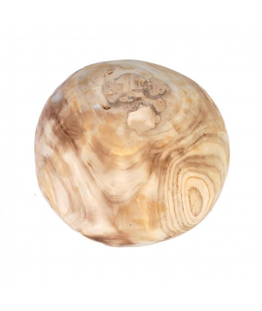 ORIGEN Home Decor Bola decorativa Jarrones Y Portavelas | Bola de Decoración Marrón Redondo - 23x23x23cm