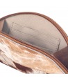 ORIGEN Home Decor Bolso neceser Bolsos Y Sombreros | Bolso asa corta Marrón - 11x24x2cm