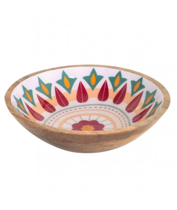 ORIGEN Home Decor Cuenco Grande Cajas Y Bandejas | Cuenco Bol Plateado Redondo - 10x35x35cm