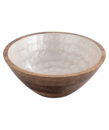 ORIGEN Home Decor Cuenco Mediano Cajas Y Bandejas | Cuenco Bol Plateado Ovalado - 10x25x25cm
