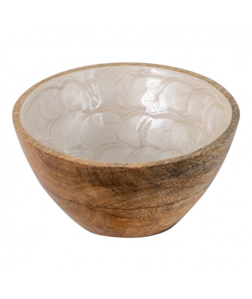 ORIGEN Home Decor Cuenco Pequeño Cajas Y Bandejas | Cuenco Bol Plateado Redondo - 7x13x13cm