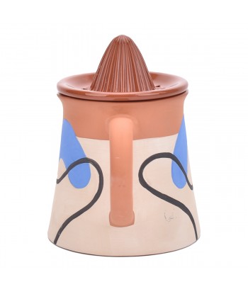 ORIGEN Home Decor Escurre limones Jarrones Y Portavelas | Utensilios Marrón - 17x17x13cm