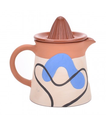ORIGEN Home Decor Escurre limones Jarrones Y Portavelas | Utensilios Marrón - 17x17x13cm