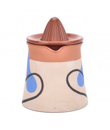 ORIGEN Home Decor Escurre limones Jarrones Y Portavelas | Utensilios Marrón - 17x17x13cm