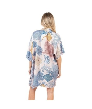 Isla Bonita Moda By SIGRIS - Kimono de Algodón 100% para Mujer