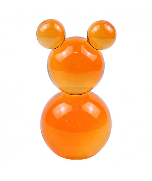 ORIGEN Home Decor Figura cristal Miniaturas | Figura de Sobremesa Naranja - 18x11x9cm ORIGEN Home Decor Figura cristal Miniaturas | Figura de Sobremesa Naranja - 18x11x9cm