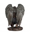 ORIGEN Home Decor Figura Soldado con alas Bronce | Figura Mitológica Dorado - 21x15x13cm