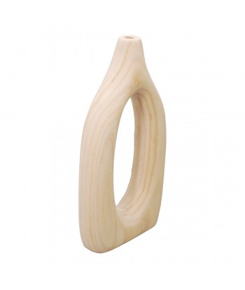 ORIGEN Home Decor Jarrón Jarrones Y Portavelas | Jarrón Beige - 35x18x6cm