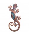 ORIGEN Home Decor Lagarto Jardin Figura de Lagarto Gris 22x46x1cm