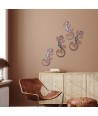ORIGEN Home Decor Lagarto Jardin Figura de Lagarto Gris 22x46x1cm