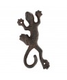 ORIGEN Home Decor Lagarto Jardin | Figura de Lagarto Gris - 19x9x4cm