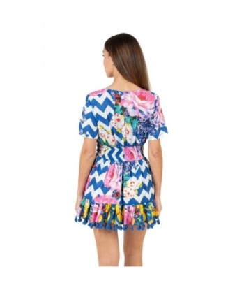 Isla Bonita Moda By SIGRIS - Vestido Corto de Moda Mujer | Vestido Fiesta Mujer Elegante