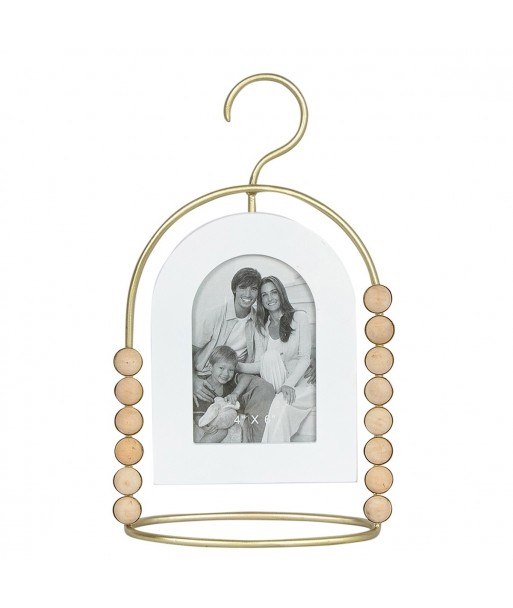 ORIGEN Home Decor Marco De Foto Marcos | Blanco - 34x21x10cm