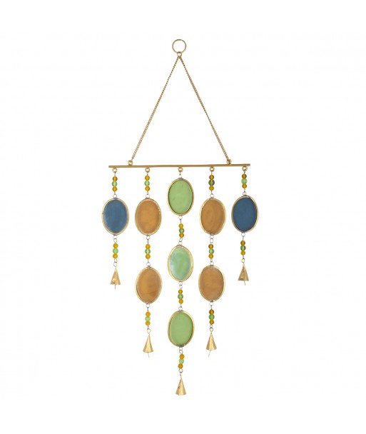 ORIGEN Home Decor Movil Circulos Colgantes Beige 70x32x2cm - Diseño Único y Versátil