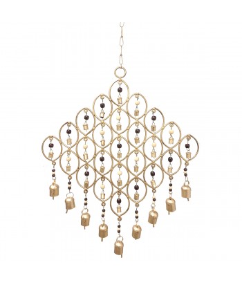 ORIGEN Home Decor Movil Colgantes Metal Marrón 68x42x3cm