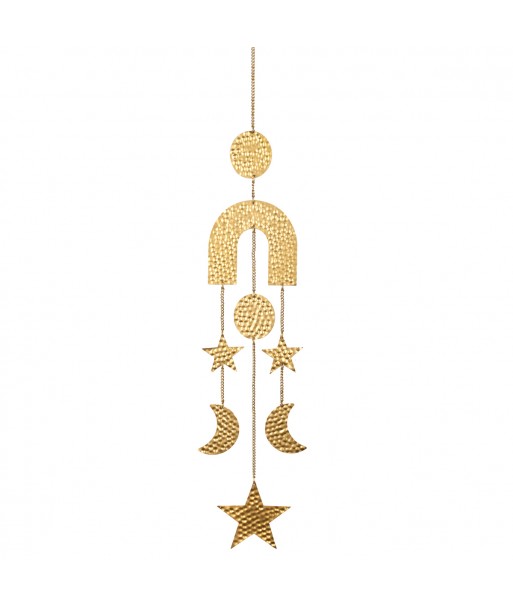 ORIGEN Home Decor Movil Fase Lunar Colgantes Marrón 74x13x1cm - Diseño Único y Versátil