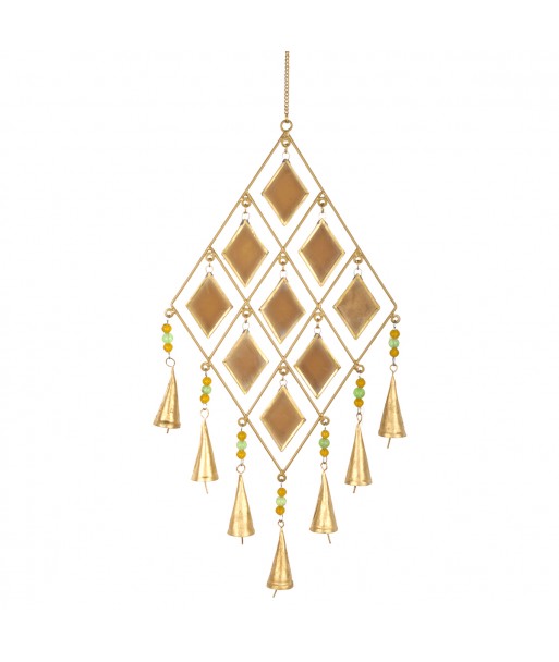 ORIGEN Home Decor Movil Rombos Colgantes Beige 69x27x3cm - Diseño Único y Versátil
