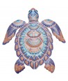 ORIGEN Home Decor Tortuga Jardin | Figura de Tortuga Gris - 31x28x1cm