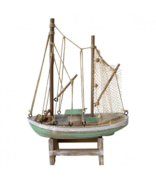 ORIGEN Home Decor Velero Vehiculos | Modelismo de Barcos Azul - 39x39x8cm