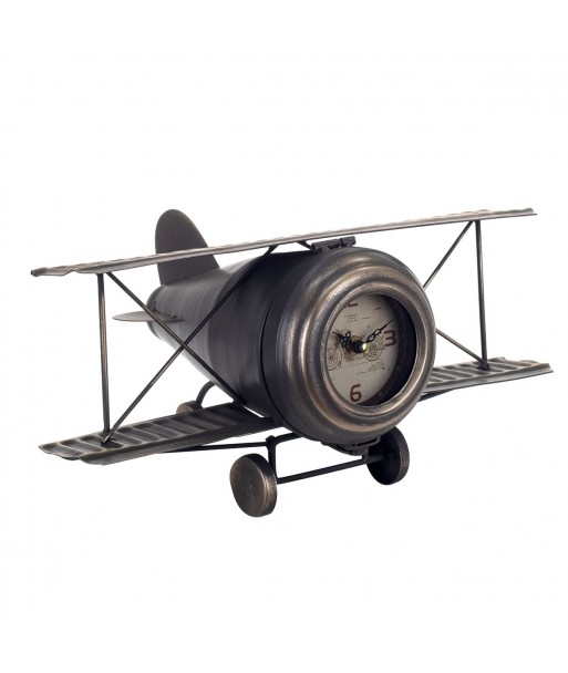 Reloj sobremesa avion