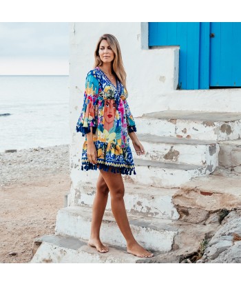 Vestido corto s-m-l-xl