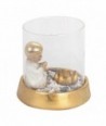 Figura de Buda Oriental en Resina Dorada para Decoración y Feng Shui