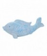 ORIGEN Home Decor Adorno Pez | Figura de Pez Blanco - 65x20x24cm