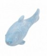 ORIGEN Home Decor Adorno Pez | Figura de Pez Blanco - 65x20x24cm