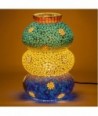 Lámpara mosaico sobremesa estilo étnico para decoración hogar
