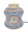 Lámpara mosaico sobremesa estilo étnico decorativo