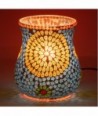 Lámpara mosaico sobremesa estilo étnico para decoración hogar