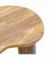 Mesita auxiliar de madera de mango - Mueble Bohemio para decoración del hogar