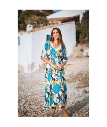 Isla Bonita Moda By SIGRIS - Vestido Largo Midi para Mujer, Elegante y Moderno